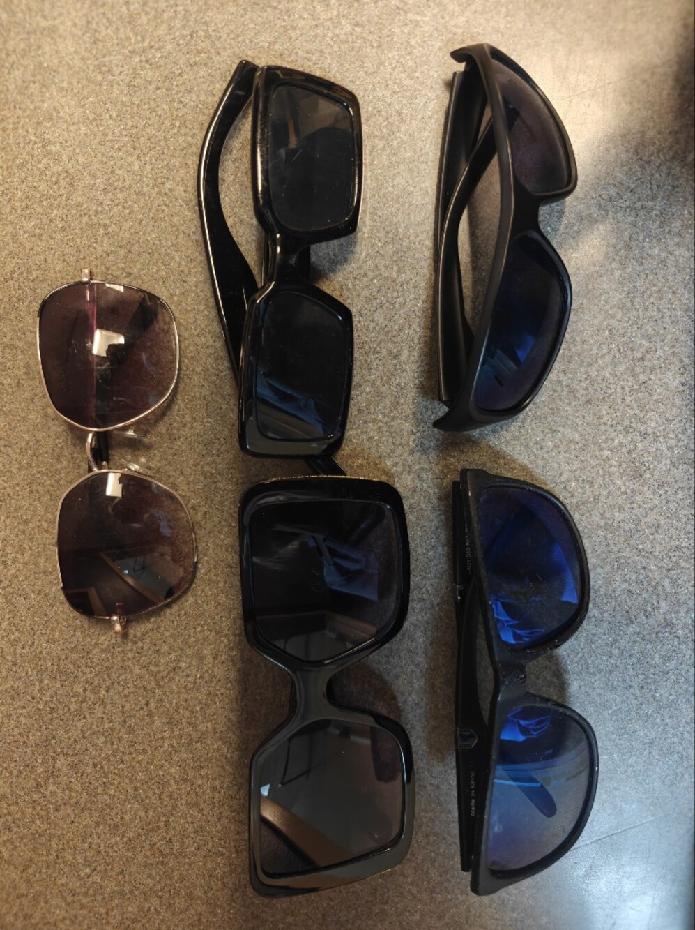 5 Pairs Of Sunglasses